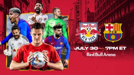 Match Today: Barcelona vs New York Red Bulls 31-07-2022 Friendly Match